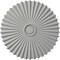 Ekena Millwork Shakuras Ceiling Medallion (For Canopies up to 5 3/4"), Hand-Painted Frost, 33 7/8"OD x 2"P CM34SHFRF - alternate 1